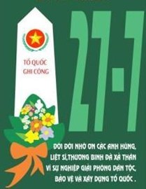 Chương trình Kỷ niệm ngày thương binh liệt sĩ 27/7