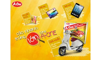 Chương trình khuyến mãi "Cào Nhanh Trúng Lớn Cùng AOne"