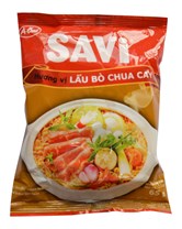 Mì SAVI lẩu bò chua cay