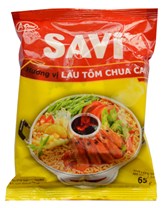 Mì SAVI lẩu tôm chua cay
