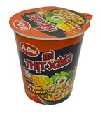 Mì ly thịt xào 